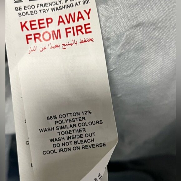 Missguided Extreme Rip Hem High-Waist Denim Shorts - Size US 8 - Picture 11 of 11